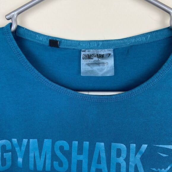 Gymshark Long Sleeve Workout Top - Blue - Picture 6 of 6
